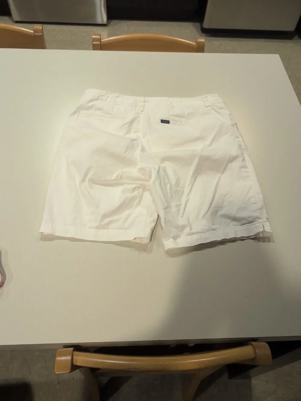 Lee Pants Women's Sz 10 M White Shorts Chino Solid Pocketed - Picture 7 of 11